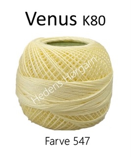 Venus K80 farve 547 Lys gul